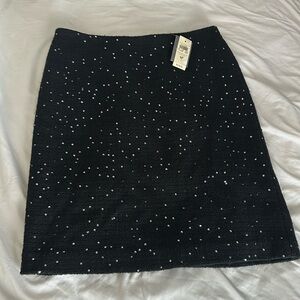 NWT Ann Taylor Sequin Skirt